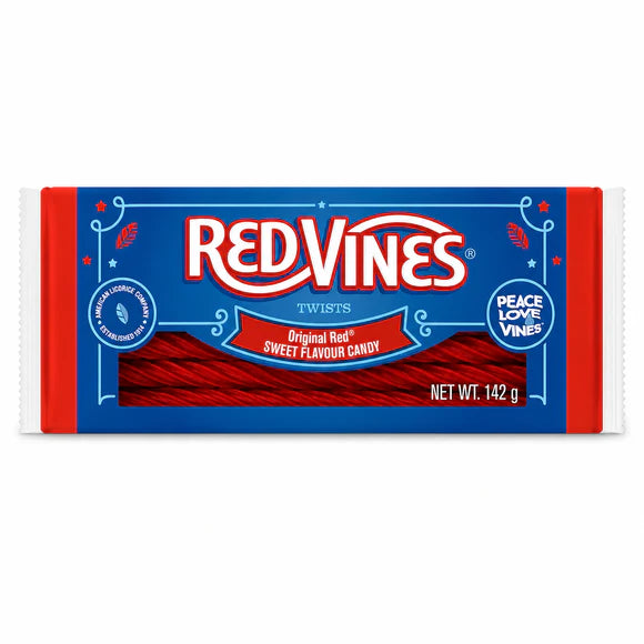 Red Vines Original Red Twists β Classic American Strawberry Licorice 142g