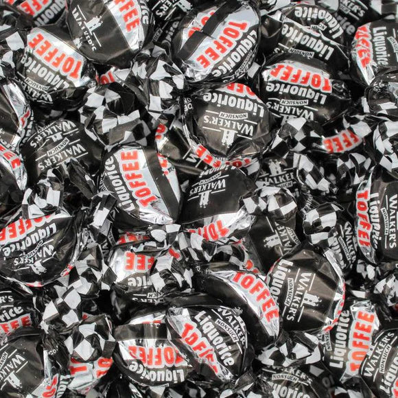 Walker's Nonsuch Liquorice Toffees ā Retro British Sweet Shop Favourite 1kg